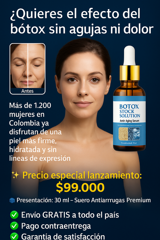 Botox Stock Solution – Sérum Anti-Edad Reafirmante